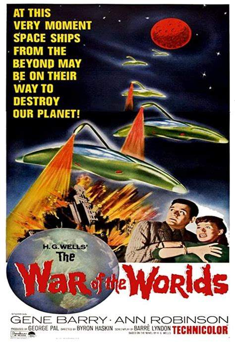 The War of the Worlds (1953) Film Posters Vintage, Vintage Film, Vintage Movies, Posters Decor ...