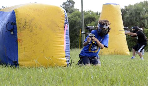 Youth Center paintball camp