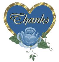 Thanks Animated Blue Rose GIF | GIFDB.com