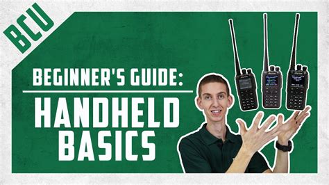 Ham Radio Beginner's Guide: Handheld Basics | BCU Live - YouTube