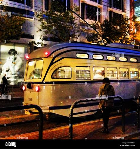 Tram in San Francisco Stock Photo - Alamy