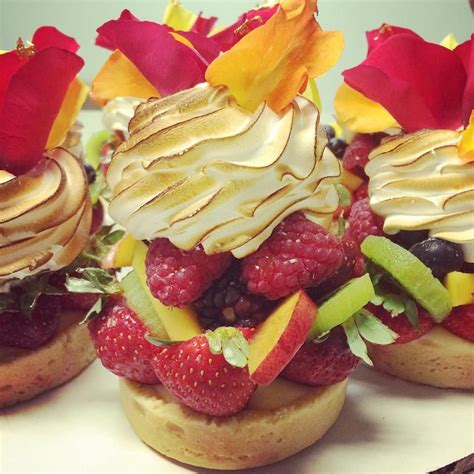 Extraordinary Desserts - Summer Fruit Meringue Tarts tonight at both ...