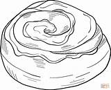 Cinnamon Roll coloring Page  Free Printable Coloring Pages sketch template