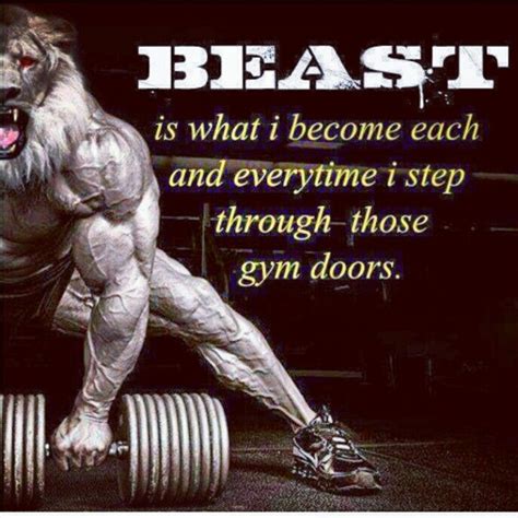 Beast mode on (With images) | Gym motivation quotes, Fitness quotes ...