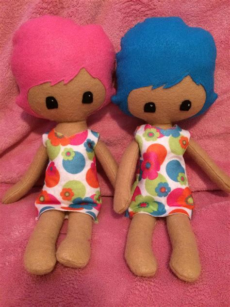 Handmade felt dolls | Felt dolls, Handmade felt, Crafts