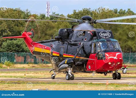 Sikorsky SH-3 Sea King Search and Rescue Helicopter Taxiing from the Editorial Stock Photo ...