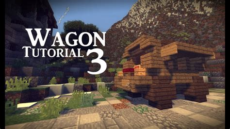 Minecraft: Medieval Wagon/Carriage Tutorial | Design #3 - YouTube