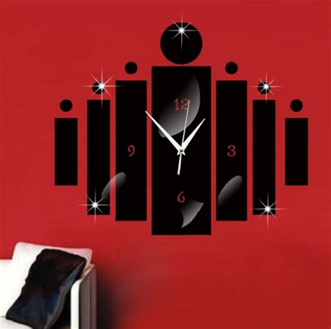 Acrylic Luxury Wall Clock - Digital Station