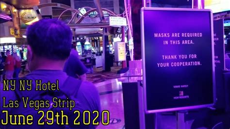 New York New York hotel June 29th 2020 Las Vegas Strip - YouTube