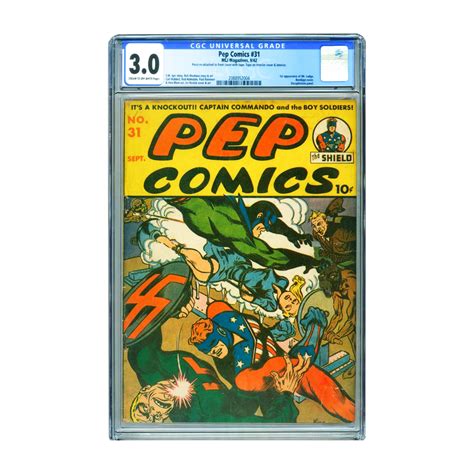 MLJ Magazines Vintage Pep Comics #31 Available For Immediate Sale At ...