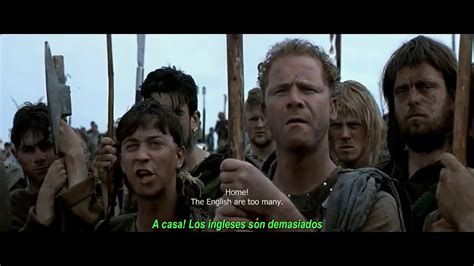 Braveheart Speech Scene (Subitulos en Español) - YouTube