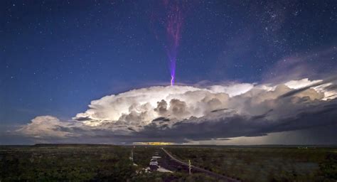 Stunning images show rare purple lightning | Fox News