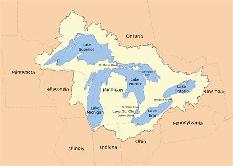 Great Lakes Basin - Wikipedia