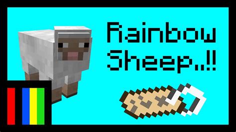 How To Get Rainbow Sheep In Minecraft - Lure them to an enclosed area of your farm with wheat ...