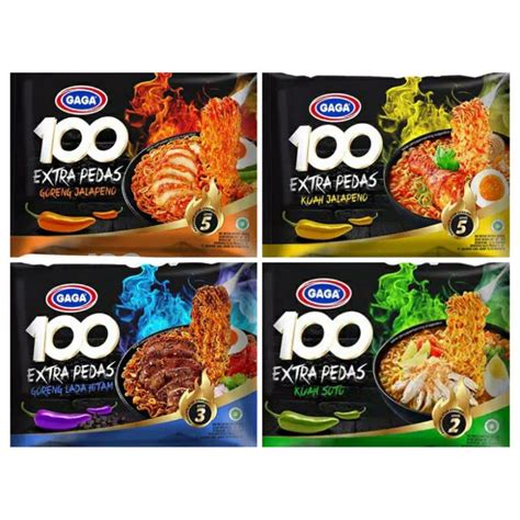 Jual Gaga Mie 100 Extra Pedas 85 gram | Shopee Indonesia