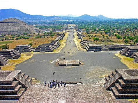 Avenue of the Dead, Teotihuacan (Illustration) - World History Encyclopedia