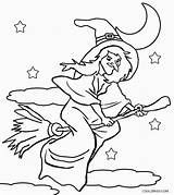 Printable Witch Coloring Pages For Kids sketch template