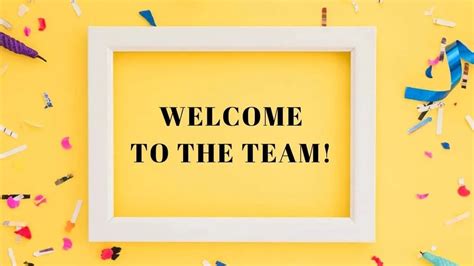 New Employee Welcome Message Examples : Welcome To The Team