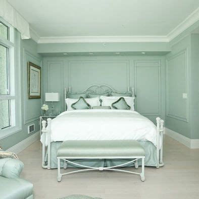 molding | Mint green bedroom, Seafoam green bedroom, Relaxing bedroom colors