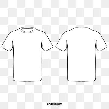 Plantilla De Camiseta Blanca Con Velo Negro PNG ,dibujos Capucha Negra ...