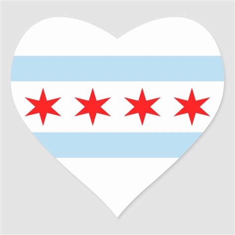 Chicago Flag Sticker | Zazzle | Chicago flag, Stickers, Chicago