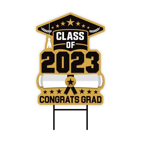 Personalized Graduation Yard Sign 2023 – Voila Print Inc