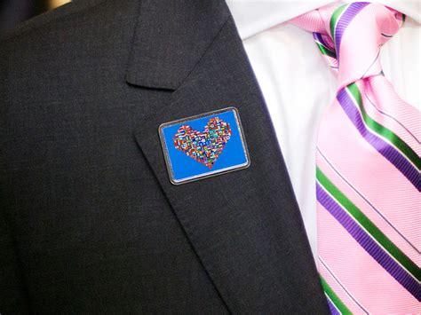 Lapel Pins – World Peace Flag by The Flag Shop