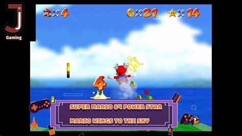 Super mario 64 Mario wings to the sky Course 1 Bob-omb battlefield - YouTube