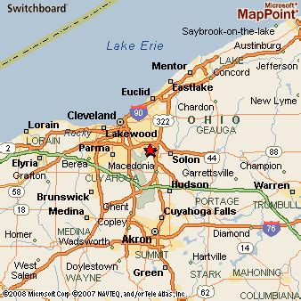 Bedford, Ohio Area Map & More