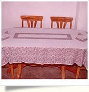 Cotton Dining Table Cover Set at best price in Barmer by Barmer Kala Niketan | ID: 8631694173