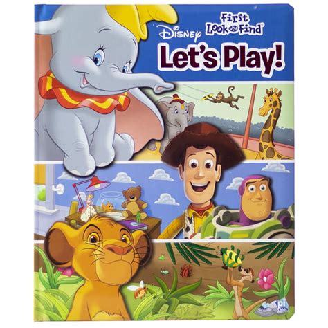 Look and Find: Disney: Let's Play : First Look and Find (Board book) - Walmart.com