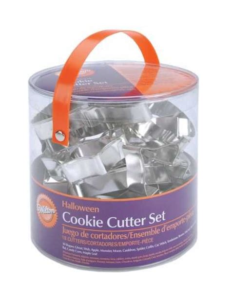 Create Spooky Treats with Halloween Cookie Cutters: 18 Cookie Cutters for $6.89