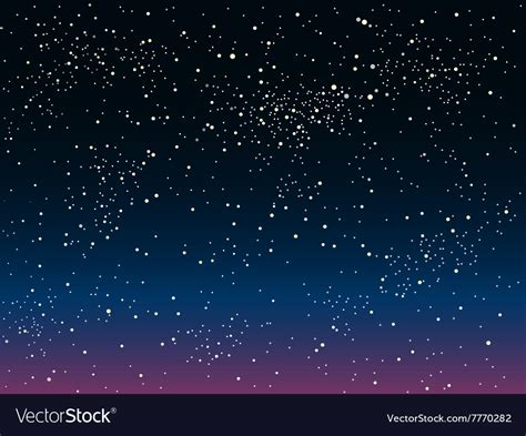 Background starry night sky eps 10 Royalty Free Vector Image