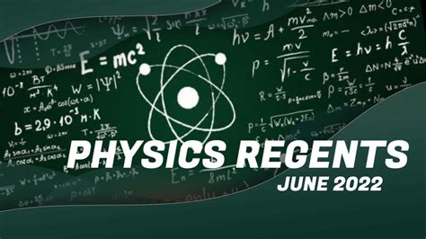 Complete Physics Regents Review (June 2022 Physics Regents) - YouTube