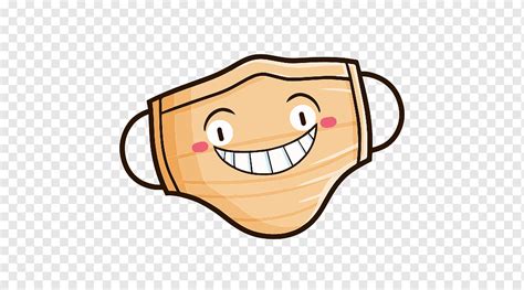 Grin, Facemask Character, png | PNGWing