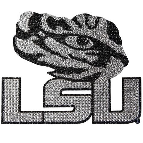 LSU Tigers Bling Emblem Car Decal | Bling emblem, Lsu tigers, Lsu