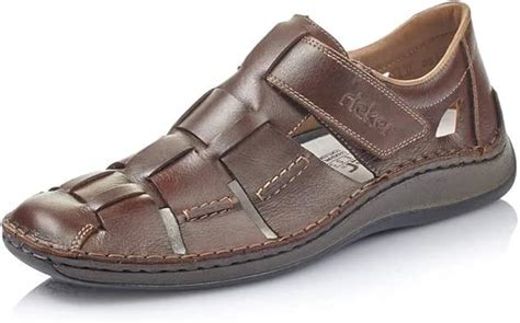 Amazon.com | Rieker Bond Mens Extra Wide Fisherman Casual Shoe | Sandals