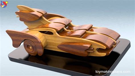 Wood Toy Plans - Build a Bat Car - YouTube