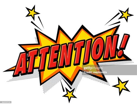 Attention High-Res Vector Graphic - Getty Images