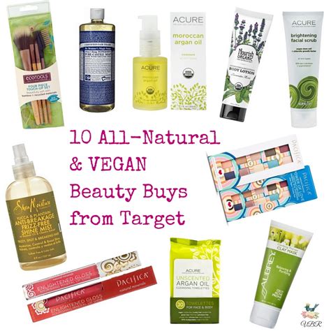 10 All-Natural and VEGAN beauty products from Target - Vegan Beauty Review | Vegan and Cruelty ...