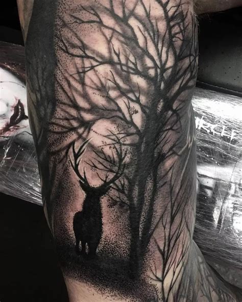 10 scottish stag tattoo designs ideas – Artofit