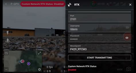 RTK - Setup RTK for M3E - Network RTK – Dronelink