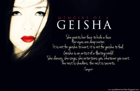 Memoirs Of A Geisha Quotes. QuotesGram