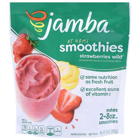 Jamba Juice Strawberries Wild Smoothies - Shop Juice & smoothies at H-E-B