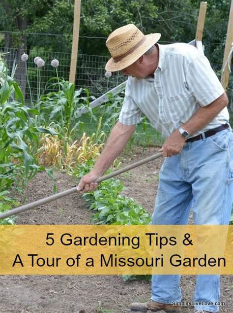 5 Gardening Tips and a Tour of My Dad's Garden - Simplify, Live, Love