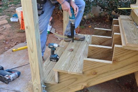 Building Stair Stringers For A Deck | Stair Designs