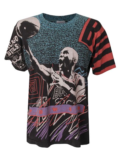 Vintage Gear: Michael Jordan Collage Shirt By Magic Johnson T's - Air ...