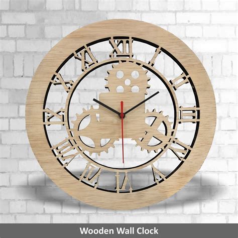 CL004 Wooden Wall Clock – iTrophy