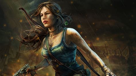 Tomb Raider 4k Art, HD Games, 4k Wallpapers, Images, Backgrounds, Photos and Pictures