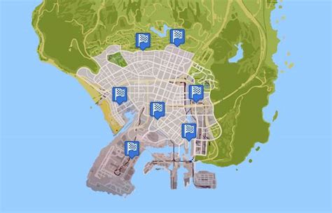 Gta 5 Bank Truck Locations On Map